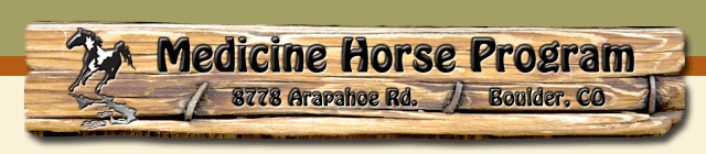 Medicine Horse Logo Medicine Horse logo